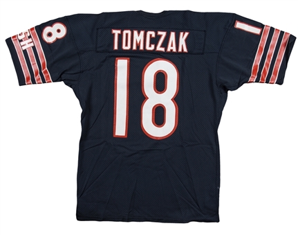1980s Mike Tomczak Game Used Chicago Bears Home Jersey